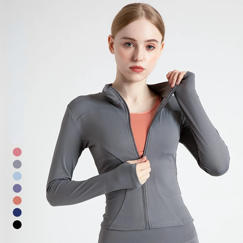 Long Sleeve Fitness Jacket